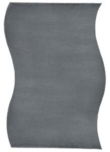 Szőnyeg TANGRA Sötétszürke 160 x 230 cm