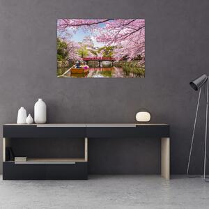 Japán cseresznye képe (90x60 cm)