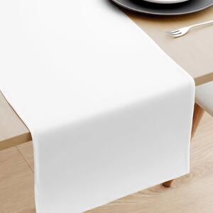 Goldea pamut asztali futó - fehér 20x120 cm