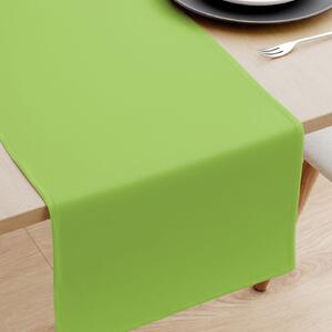 Goldea pamut asztali futó - zöld 35x120 cm
