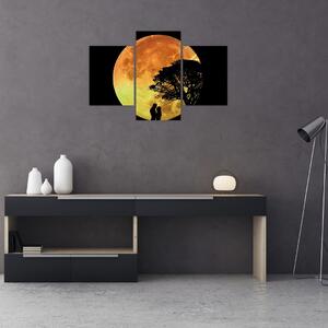 Árnyékok a holdfényben képe (90x60 cm)