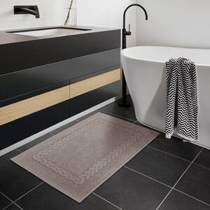 Goldea ina frottír fürdőszobai szőnyeg - bézs - 50 x 70 50 x 70 cm