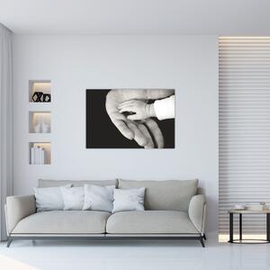 Kéz képe (90x60 cm)