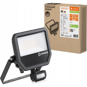 LED floodlight LEDVANCE FL GEN4 IP66 27/41W 4000K 4000/6000lm with motion sensor black