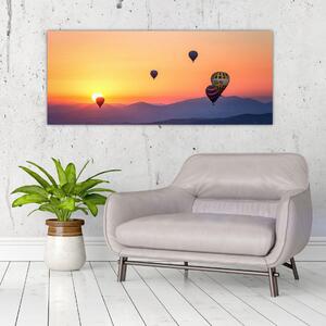 Hőlégballon képe (120x50 cm)