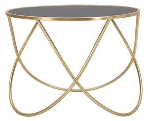 Kerek tárolóasztal üveg asztallappal ø 60 cm Ring – Mauro Ferretti