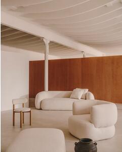 Krémszínű buklé kanapé 246 cm Martina – Kave Home