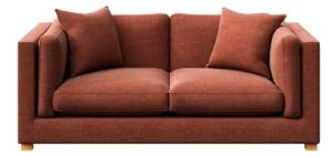 Téglavörös kanapé 195 cm Pomo – Ame Yens