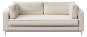 Krémszínű kanapé 222 cm Celerio – Ame Yens