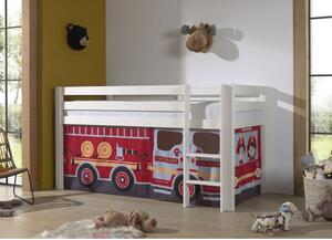Gyerek függöny ágyhoz 196,5x86,5 cm Fire Truck - Vipack
