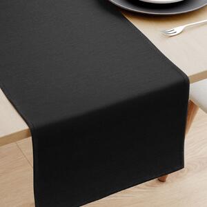 Goldea loneta dekoratív asztali futó - fekete 35x120 cm