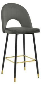 Set scaune de bar, 2 buc, Casenio, Pako, Antracit 48x50x107 cm