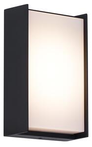Modern fekete kültéri fali lámpa LED-del IP65 - Packet