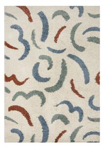 Krémszínű szőnyeg 160x230 cm Squiggle – Flair Rugs