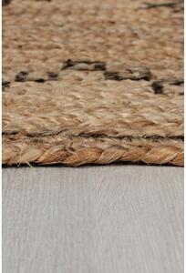 Natúr színű juta szőnyeg 120x170 cm Rowen – Flair Rugs