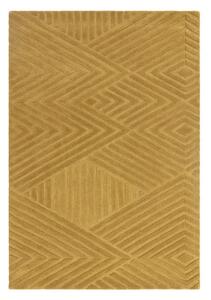 Okkersárga gyapjú szőnyeg 120x170 cm Hague – Asiatic Carpets