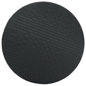 VidaXL fekete polyrattan kerti asztal 75,5 x 106 cm