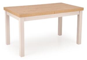 Asztal Houston 559, 79x80cm, Kasmír, Hickory tölgy, Bükkfa