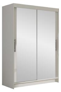 Gardróbszekrény Closico Pacron VII, Laminált forgácslap, 200x120x58cm, Fehér