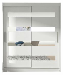 Gardróbszekrény Closico Camera XIII, Laminált forgácslap, 200x150x58cm, Fehér
