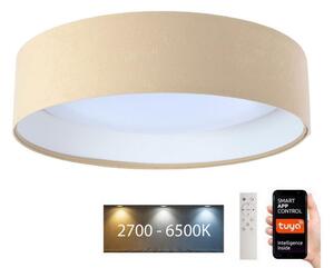 BPS Koncept LED Mennyezeti lámpa SMART GALAXY LED/36W/230V Wi-Fi Tuya bézs/fehér + távirányító BS0522