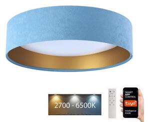 BPS Koncept LED Mennyezeti lámpa SMART GALAXY LED/24W/230V Wi-Fi Tuya kék/arany + távirányító BS0515
