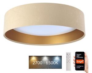 BPS Koncept LED Mennyezeti lámpa SMART GALAXY LED/36W/230V Wi-Fi Tuya bézs/arany + távirányító BS0517