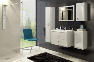 Mirano Vena fürdőszobabútor + mosdókagyló + szifon - 75 cm (fehér)