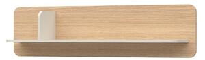 Fali polc, natúr fa, fehér 140 cm - AERIENNE