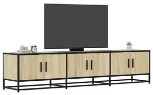 Sonoma tölgy színű szerelt fa TV-szekrény 180 x 35 x 41 cm