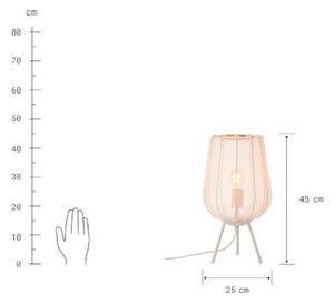 AMAL asztali lámpa, bézs 45cm