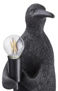 RINALDO pingvin formájú asztali lámpa, 34 cm