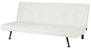 Fehér buklé kanapéágy HASLE