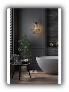 IREDA Fürdőszobai LED tükör világítással 70 x 50 cm