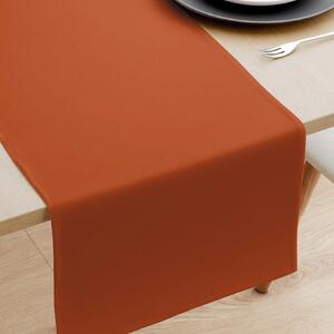 Goldea pamut asztali futó - tégla színű 35x140 cm