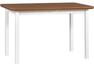 BUTORLINE Asztal MAX 4 70x120/150 tölgy furnér / fehér