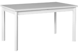 BUTORLINE Asztal MAX 5 P 80x120/150 fehér laminált