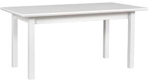 BUTORLINE Asztal WENUS 5 L S 90x160/240 fehér MDF