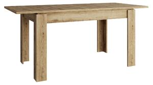 KONDELA Széthúzható asztal, 132/175x80 cm, navarra tölgy, DORSI