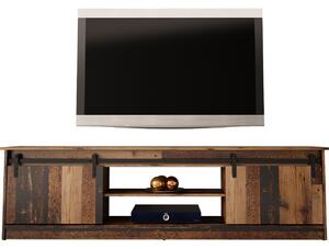 BUTORLINE TV szekrény GRANERO old wood