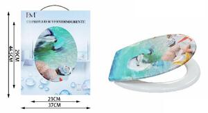 WC ÜLŐKE "DELFIN" 23CMX37CM