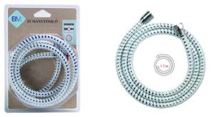 ZUHANYTÖMLŐ PVC/FÉM 14,2MM 1,5M
