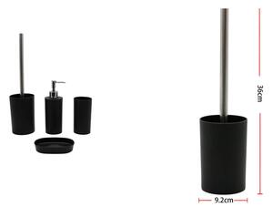 WC KEFE 36X9,2CM FEKETE
