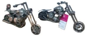 SZOBOR MOTOR FÉM
