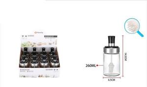 OLAJTÁROLÓ ÜVEG KENŐECSETTEL 260ML