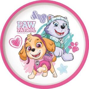 TÁNYÉR PRÉMIUM MŰA. 19,5CM PAW PATROL LÁNY