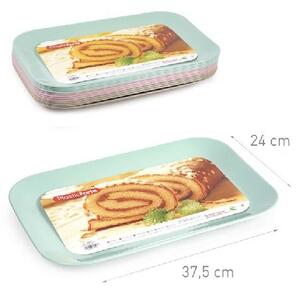 TÁLCA MŰANYAG EGYSZÍNŰ 24*37,5CM TÖBB SZÍNBEN