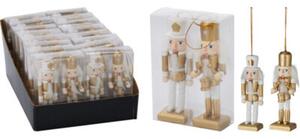FÜGGŐ DÍSZ DIÓTÖRŐ POLIREZIN 4,5X3,5X12CM 2DB-OS