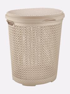 SZENNYESTARTÓ KOSÁR FEDELES MŰA. 45L 4 SZÍN "PEARL" 52*44,2*37CM