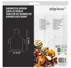 GRILLEZŐ KÖTÉNY FEKETE ALPINA